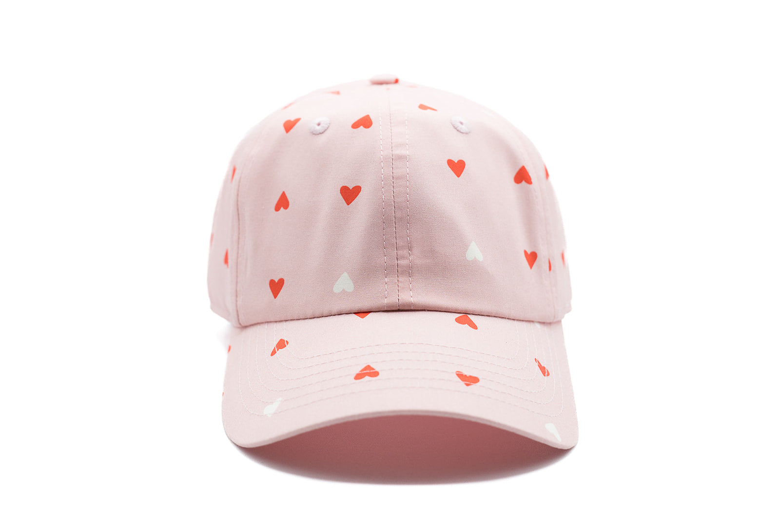 Pink Hearts Letter Baseball Hat