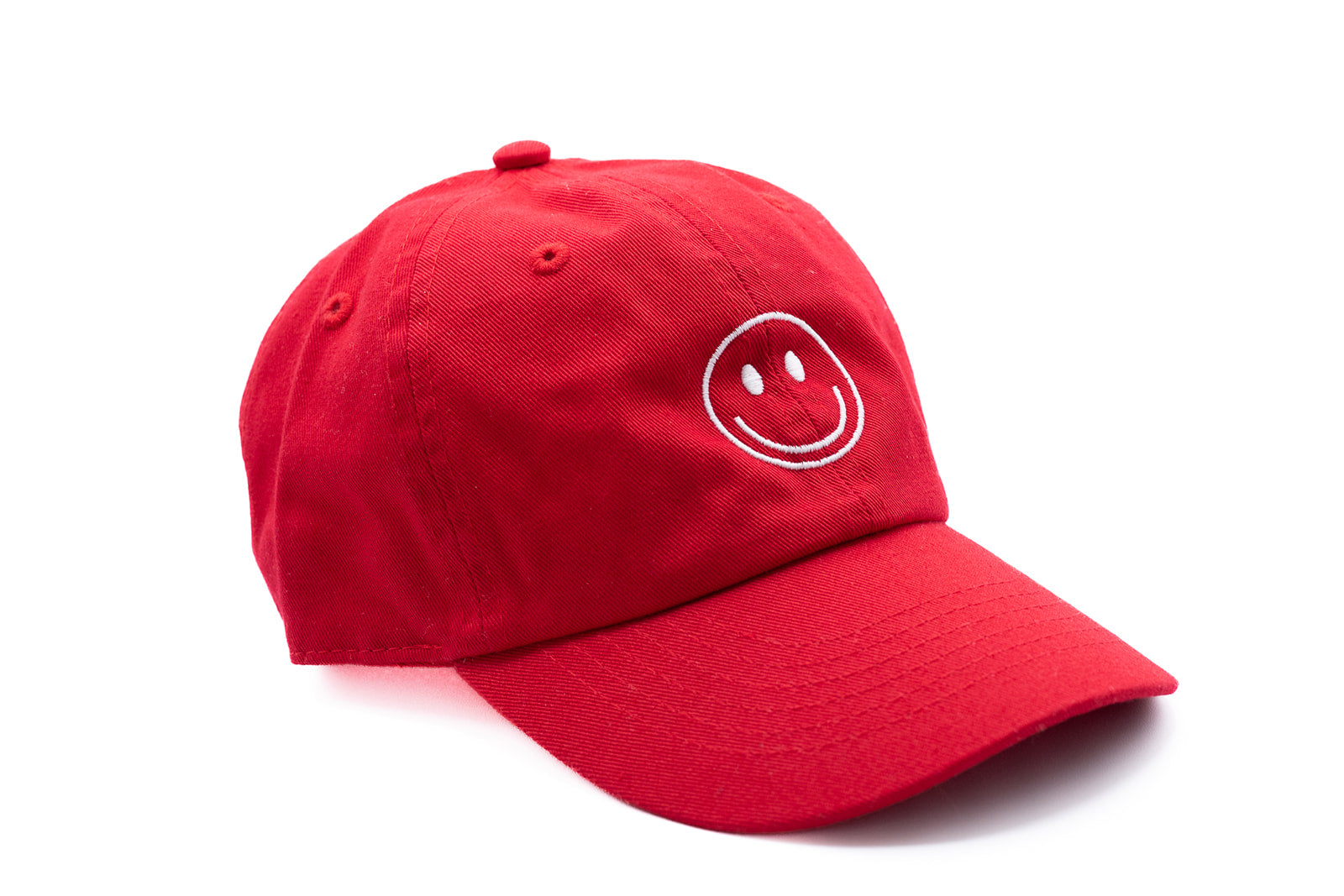 Red Smiley Face Hat