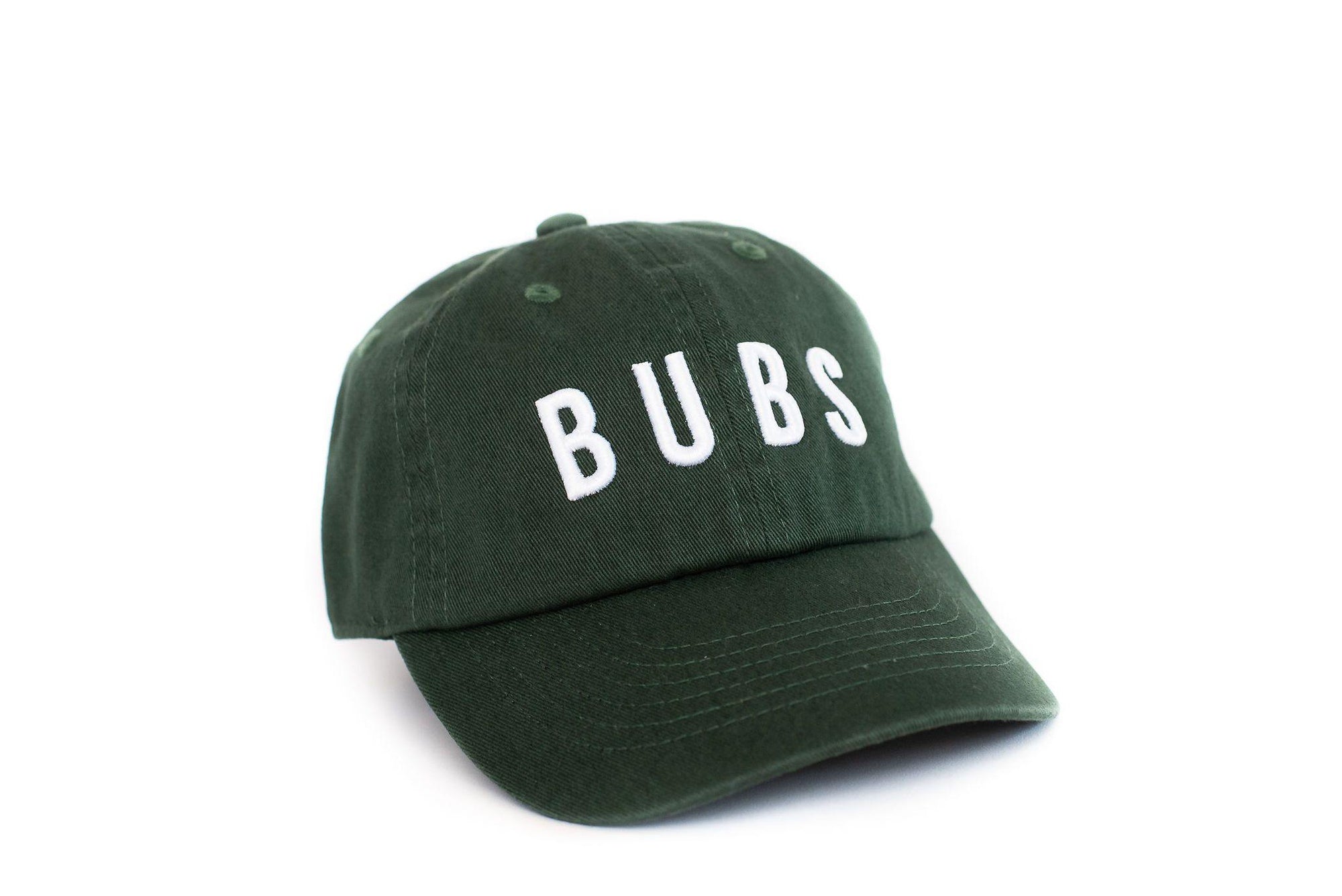 Hunter Green Bubs Hat Rey to Z