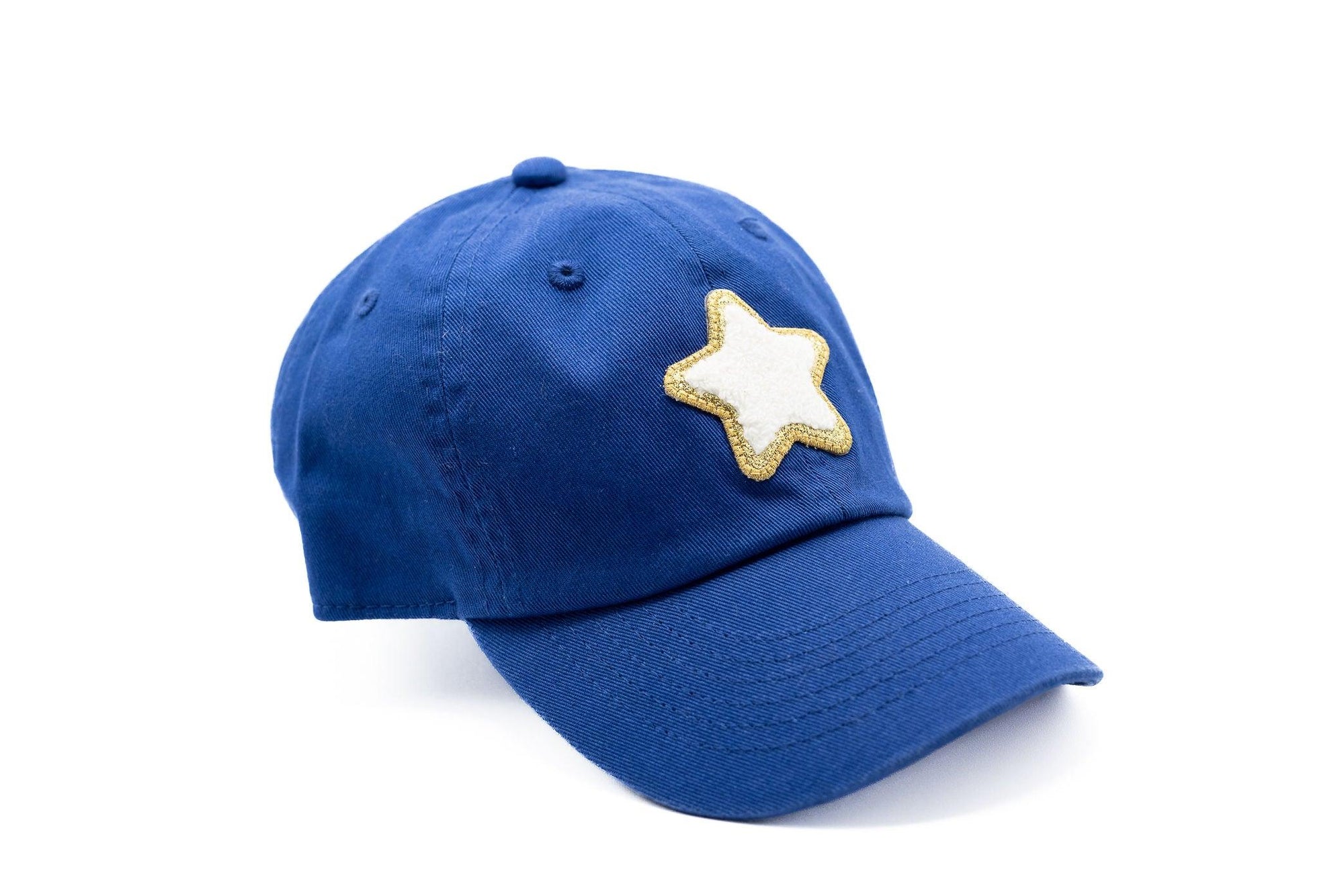 Royal Blue Twinkle Terry Star Hat Rey to Z