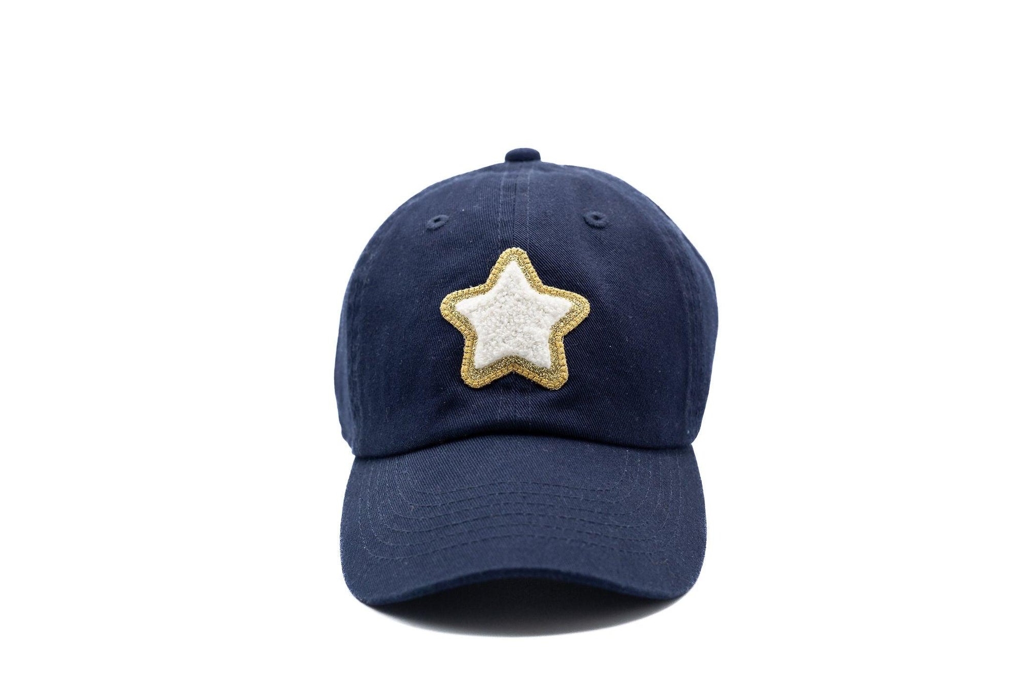 Navy Blue Twinkle Terry Star Hat Rey to Z