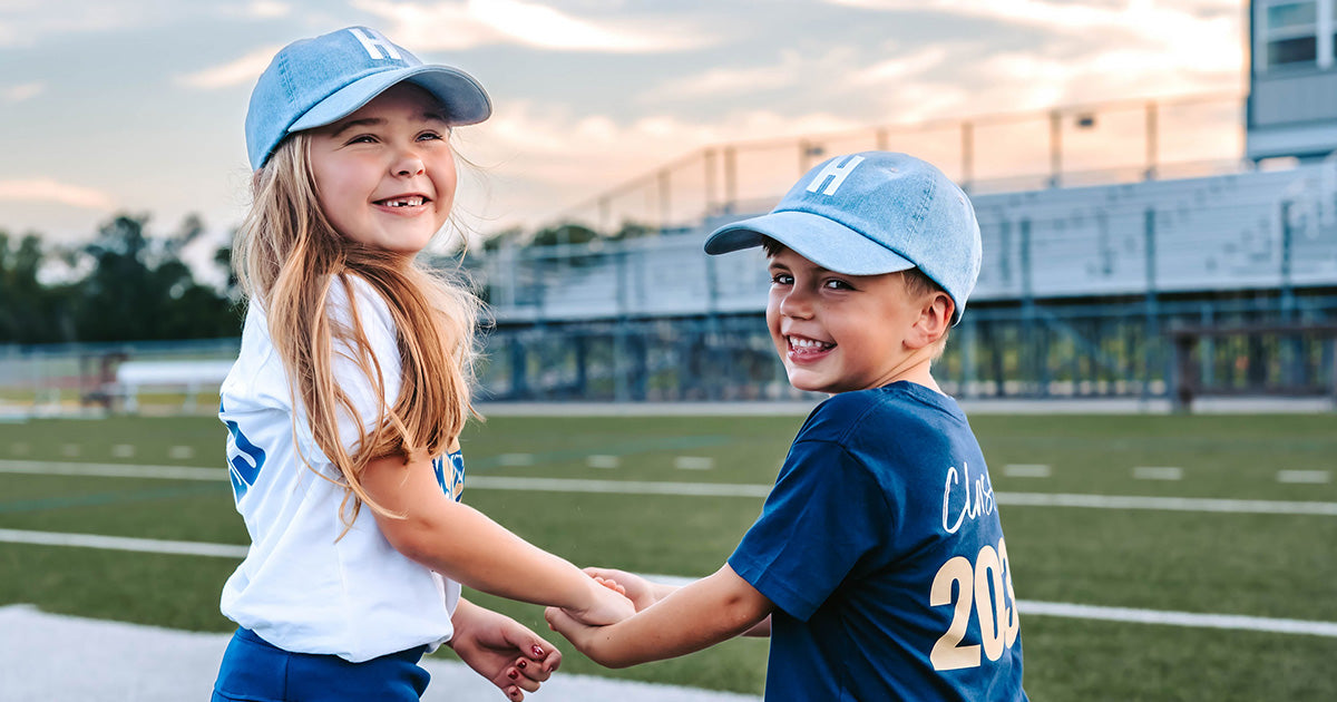 Show You Care: Matching Hats for Son and Daughter Day