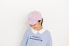 Lilac Letter Baseball Hat