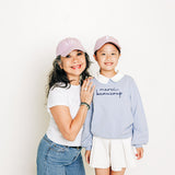 Lilac Letter Baseball Hat