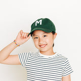 Hunter Green Letter Baseball Hat
