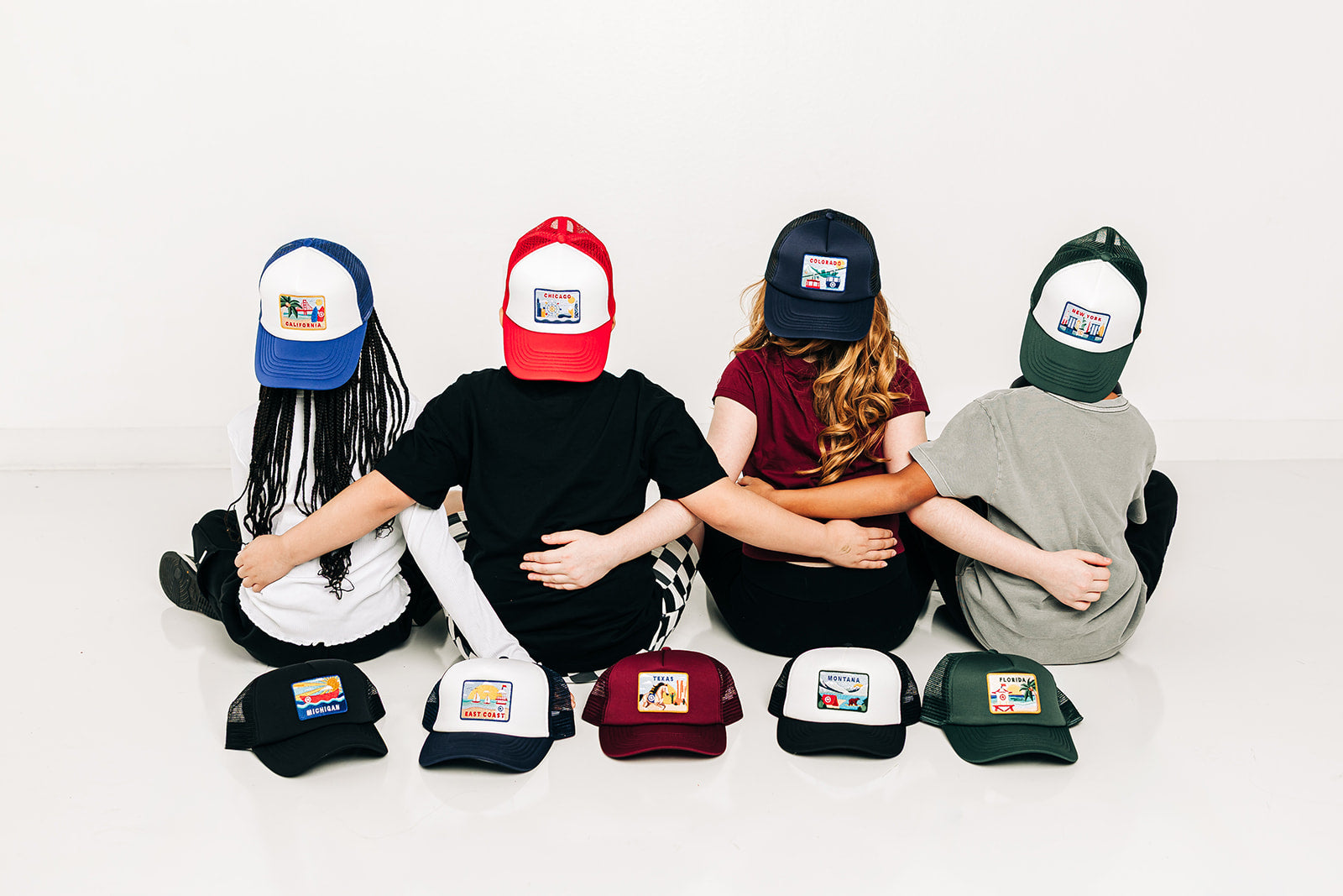 Michigan Postcard Foam Trucker Hat