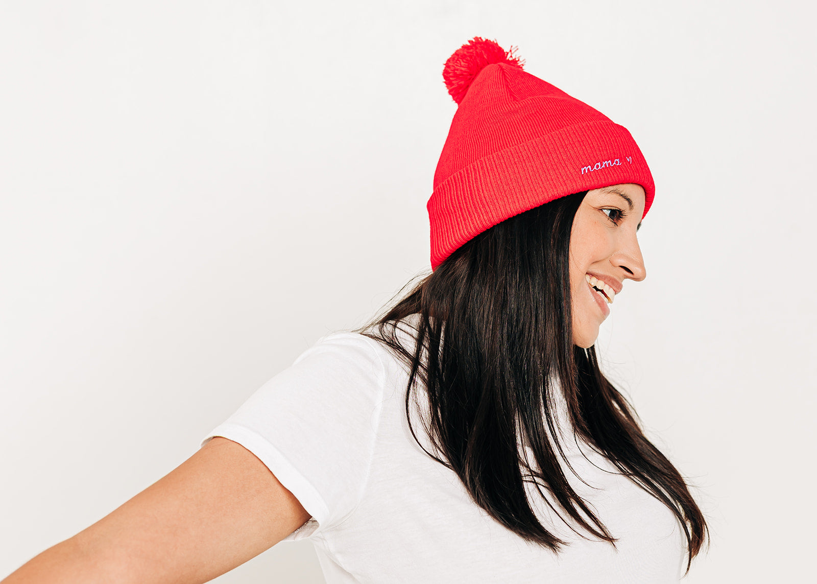 Custom Front Text Pom Pom Hat (Launch Test)