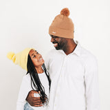 Custom Text Pom Pom Hat