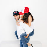 Michigan Postcard Foam Trucker Hat