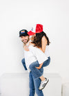 Michigan Postcard Foam Trucker Hat