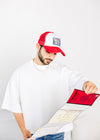 Chicago Postcard Foam Trucker Hat