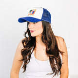 California Postcard Foam Trucker Hat