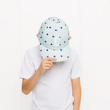 Blue Hearts Letter Baseball Hat
