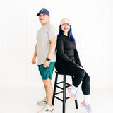 Navy Letter Athletic Hat