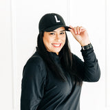 Black Letter Athletic Hat