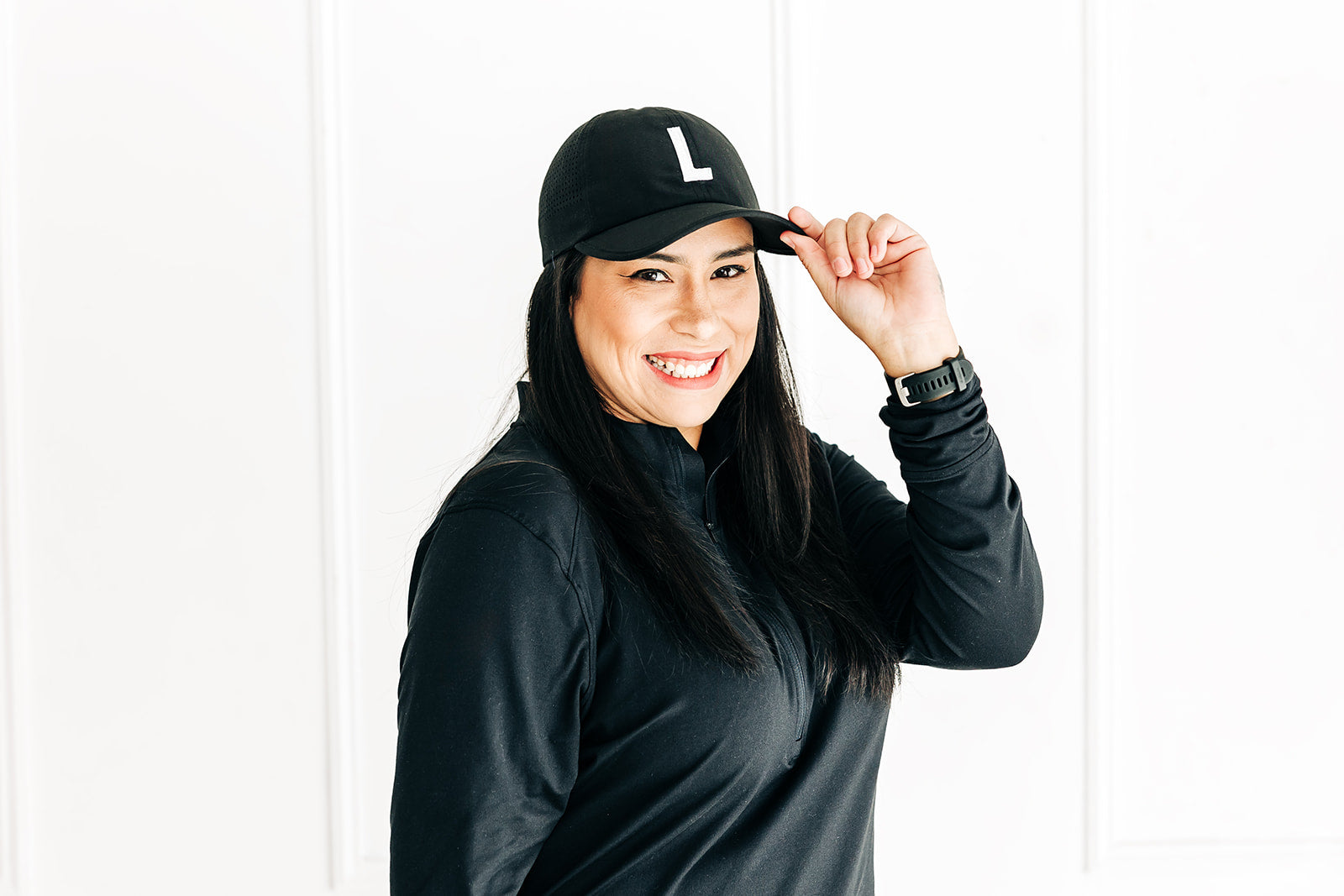 Black Letter Athletic Hat