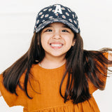 Navy Daisy Does It Letter Baseball Hat