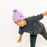 Smiley Pom Pom Hat