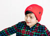 Candy Apple Smiley Beanie