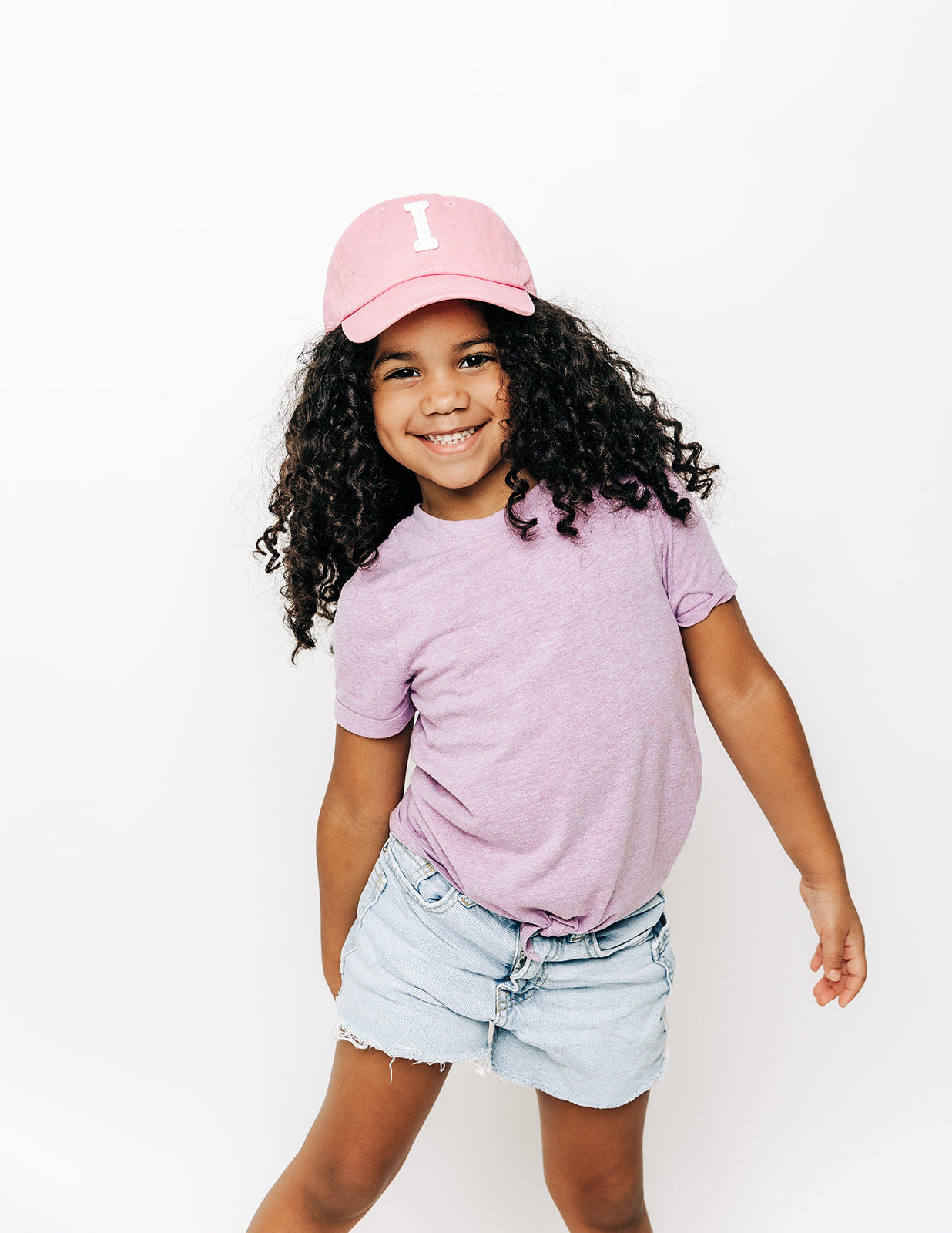 Baby pink baseball clearance cap