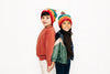 Bright Stripe Pom Pom Hat