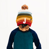 Letter Pom Pom Hat