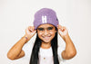 Heather Purple Beanie