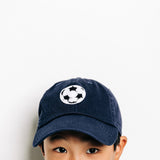 Soccer Patch Baseball Hat