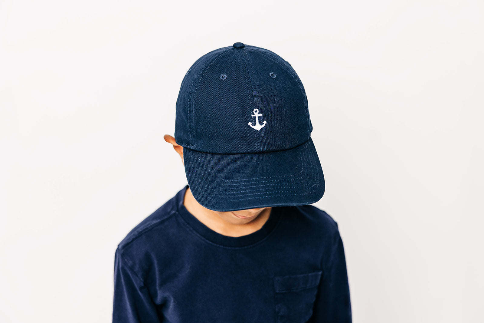 Tiny Anchor Baseball Hat