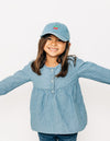 Denim Tiny Cherry Hat