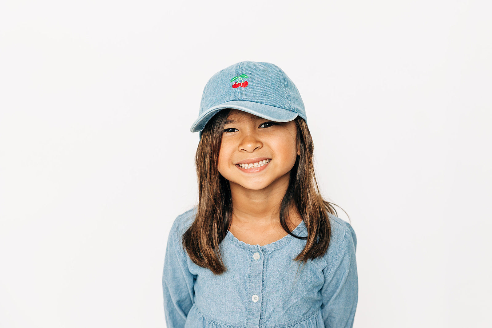 Tiny Cherry Baseball Hat