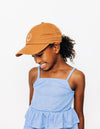 Terra Cotta Tiny Smiley Face Hat