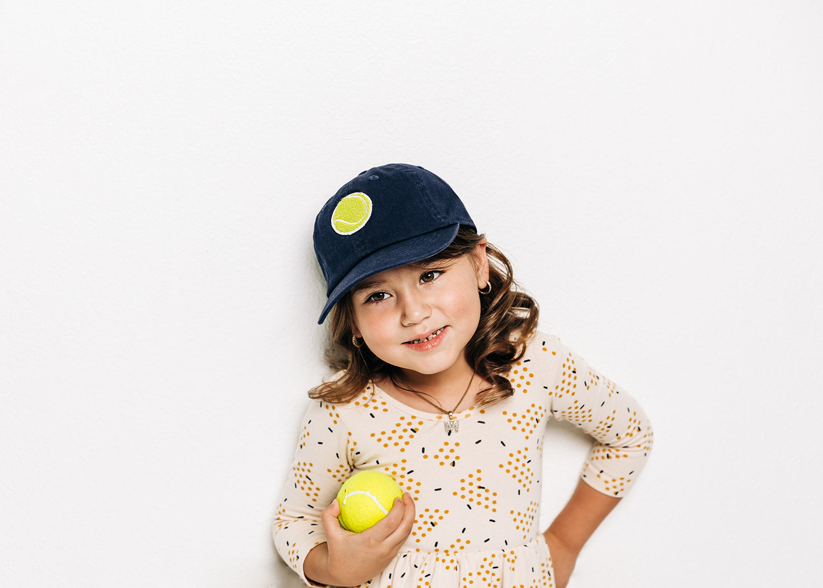 Tennis Patch Baseball Hat