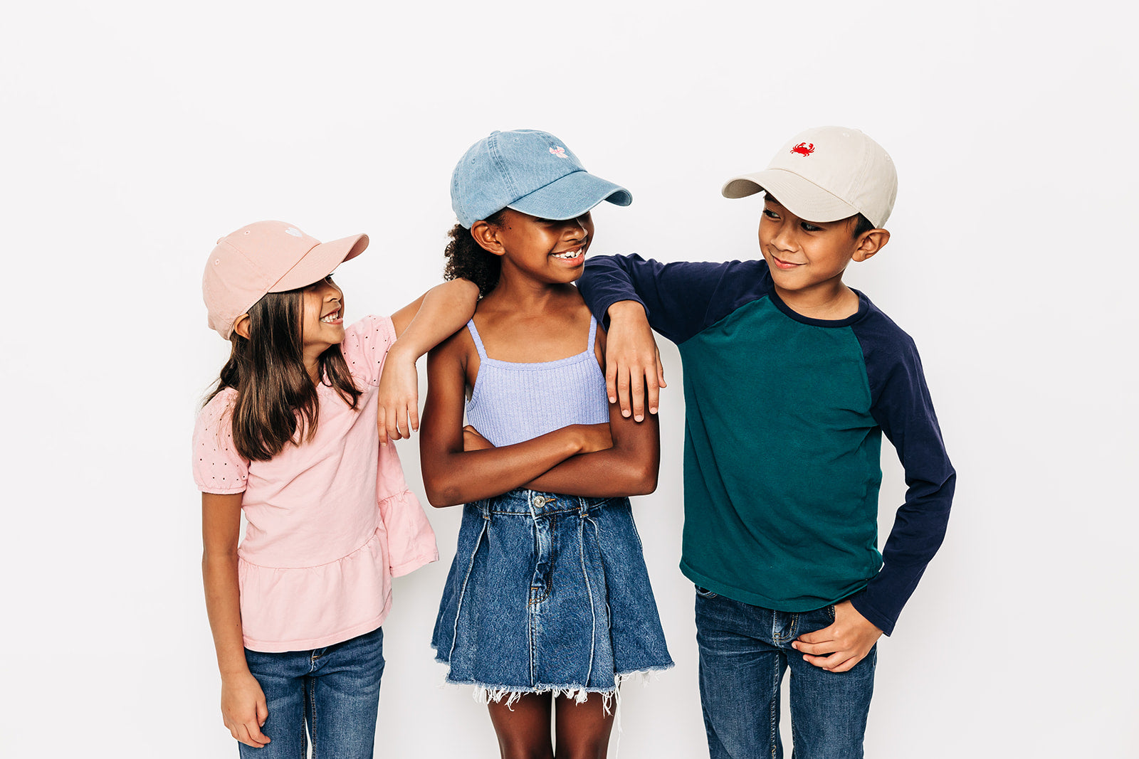 Tiny Pink Bow Baseball Hat