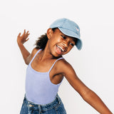 Tiny Pink Bow Baseball Hat