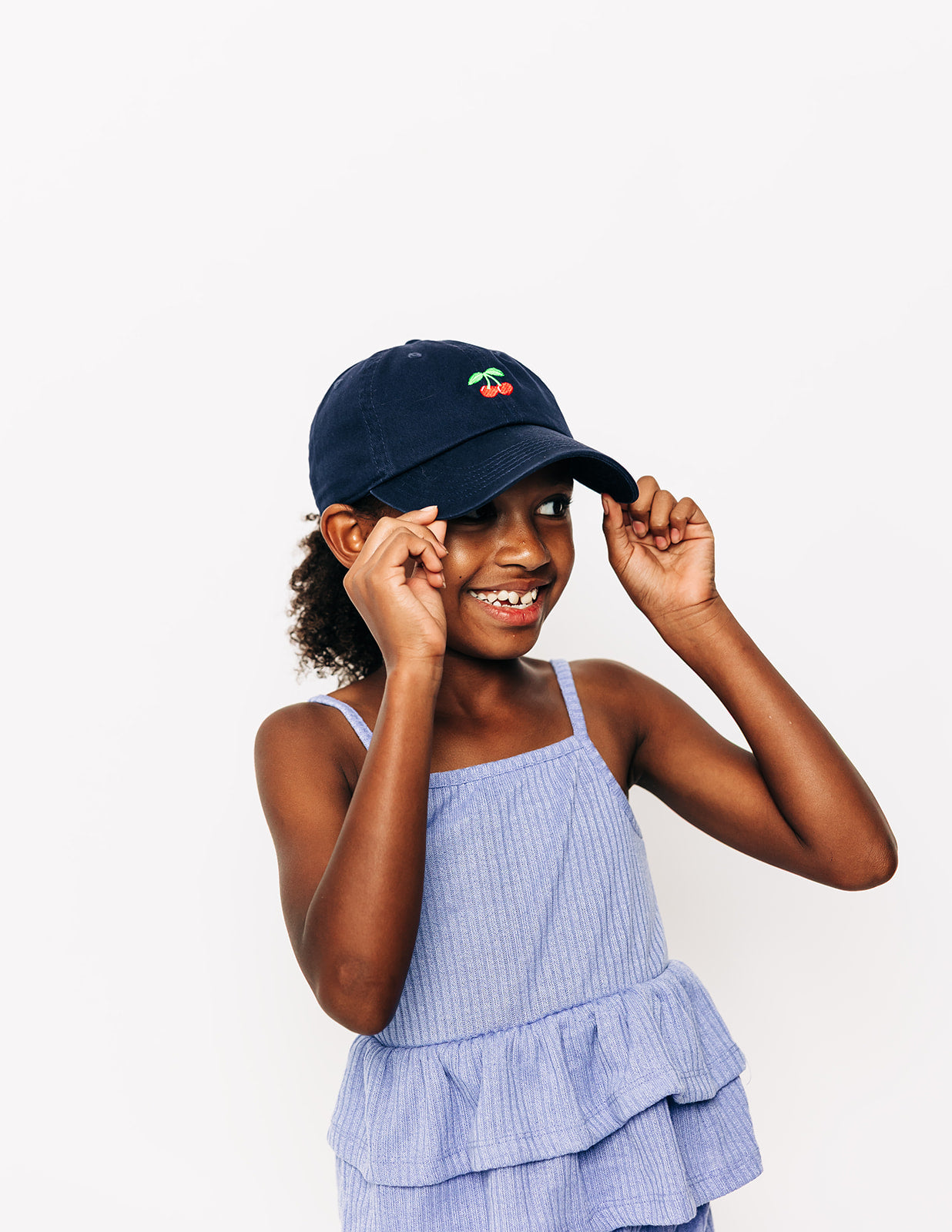 Tiny Cherry Baseball Hat