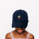 Tiny Cherry Baseball Hat