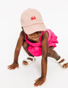 Dusty Rose Tiny Crab Hat