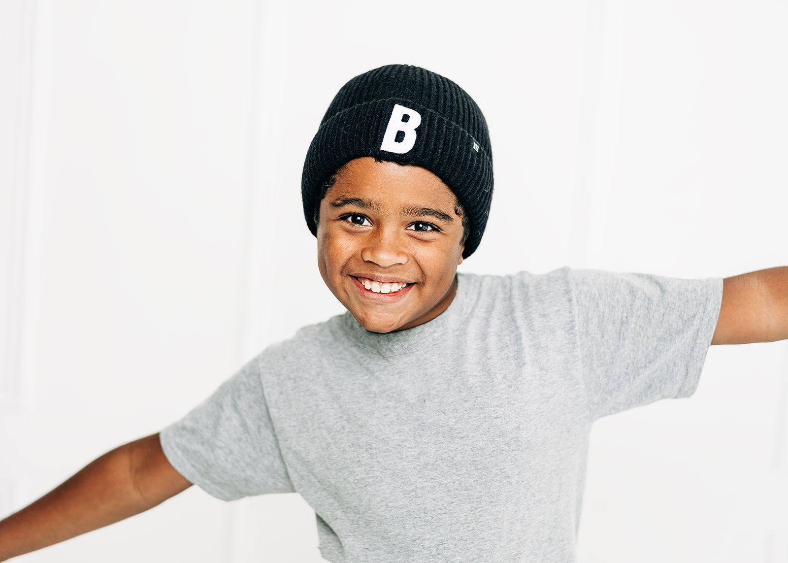 Black Letter Beanie