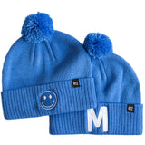 Smiley Pom Pom Hat