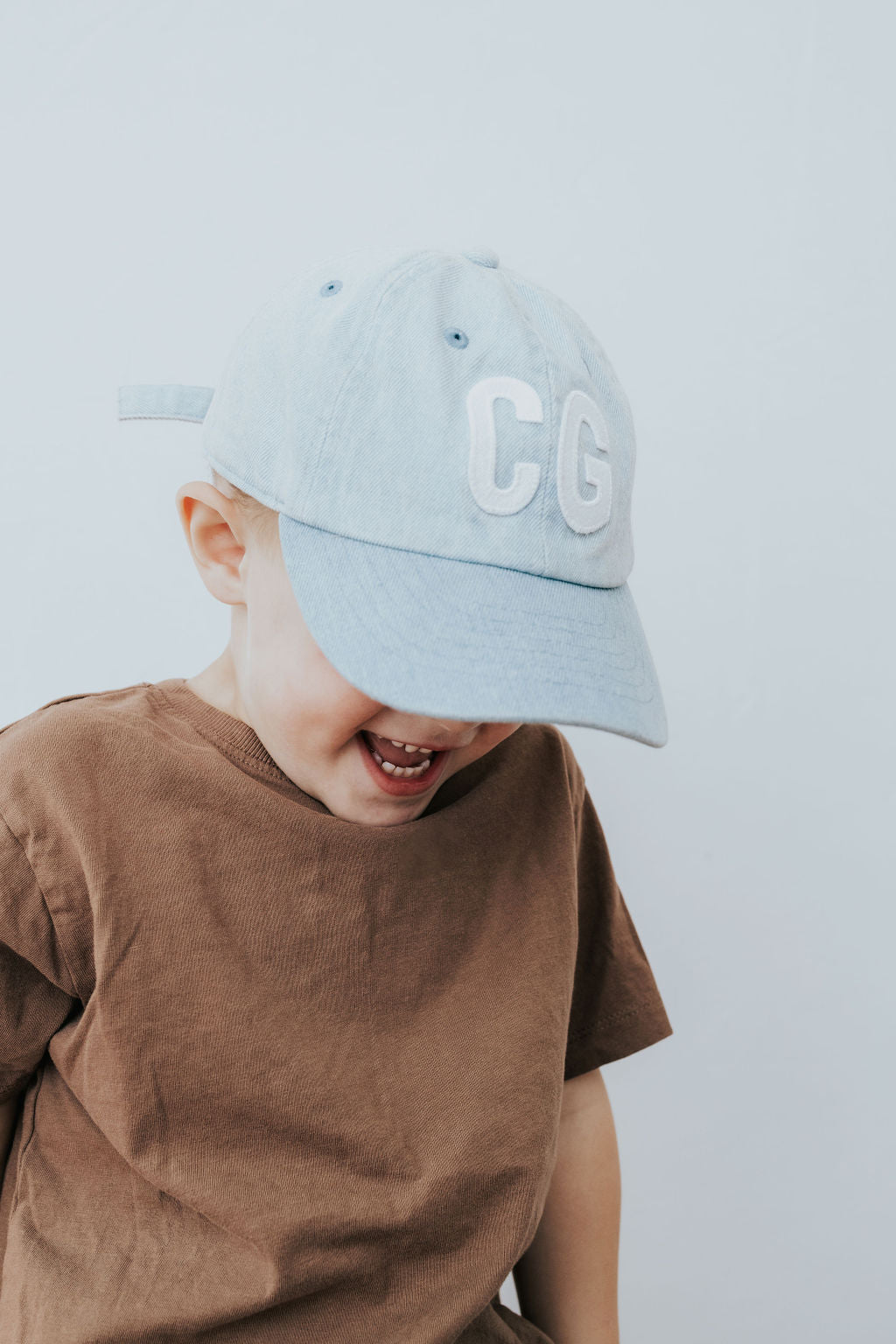 Light Pink Double Letter Hat