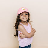 Glitter Gold Terry Star Patch Hat