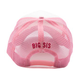 Pink & White Letter Trucker Hat