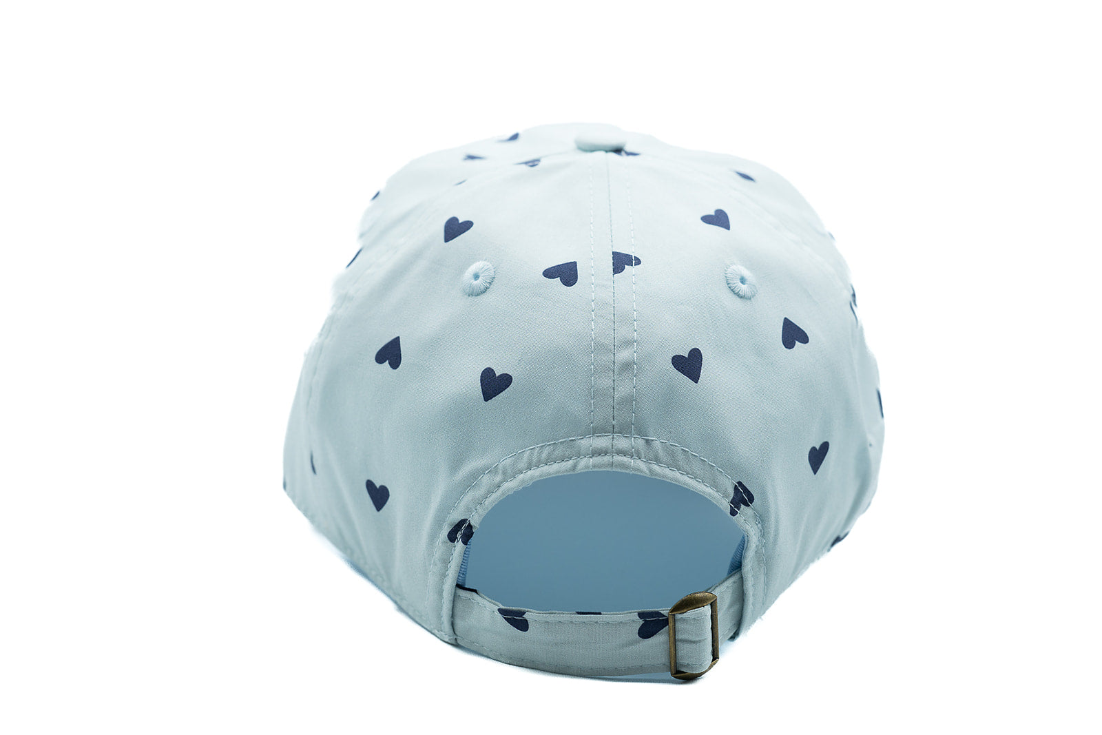 Blue Hearts Letter Baseball Hat
