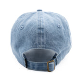 Denim Hat + White Terry Letter