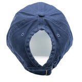 Navy Blue Letter Ponytail Hat