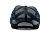 Navy &amp; White Foam Trucker Terry Baseball Hat