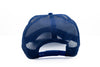 Royal Blue &amp; White Foam Trucker Flag Hat