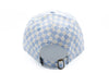 Blue Checker Smiley Face Hat