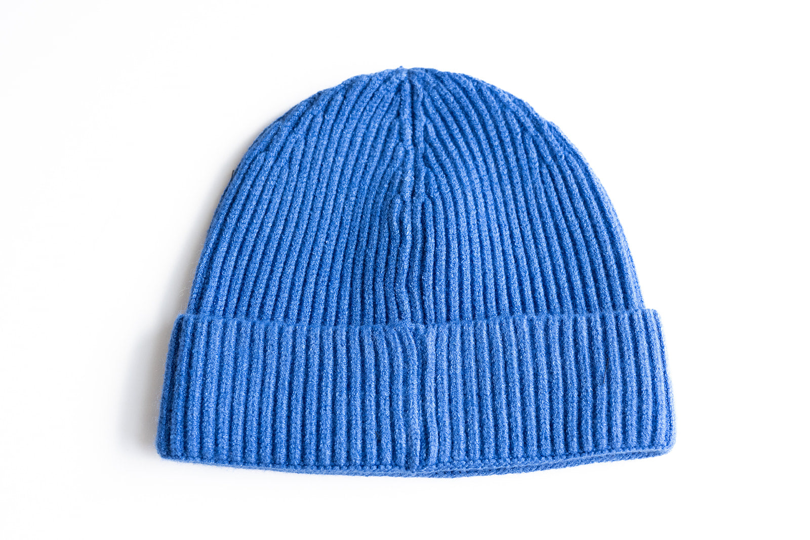 Cobalt Letter Beanie